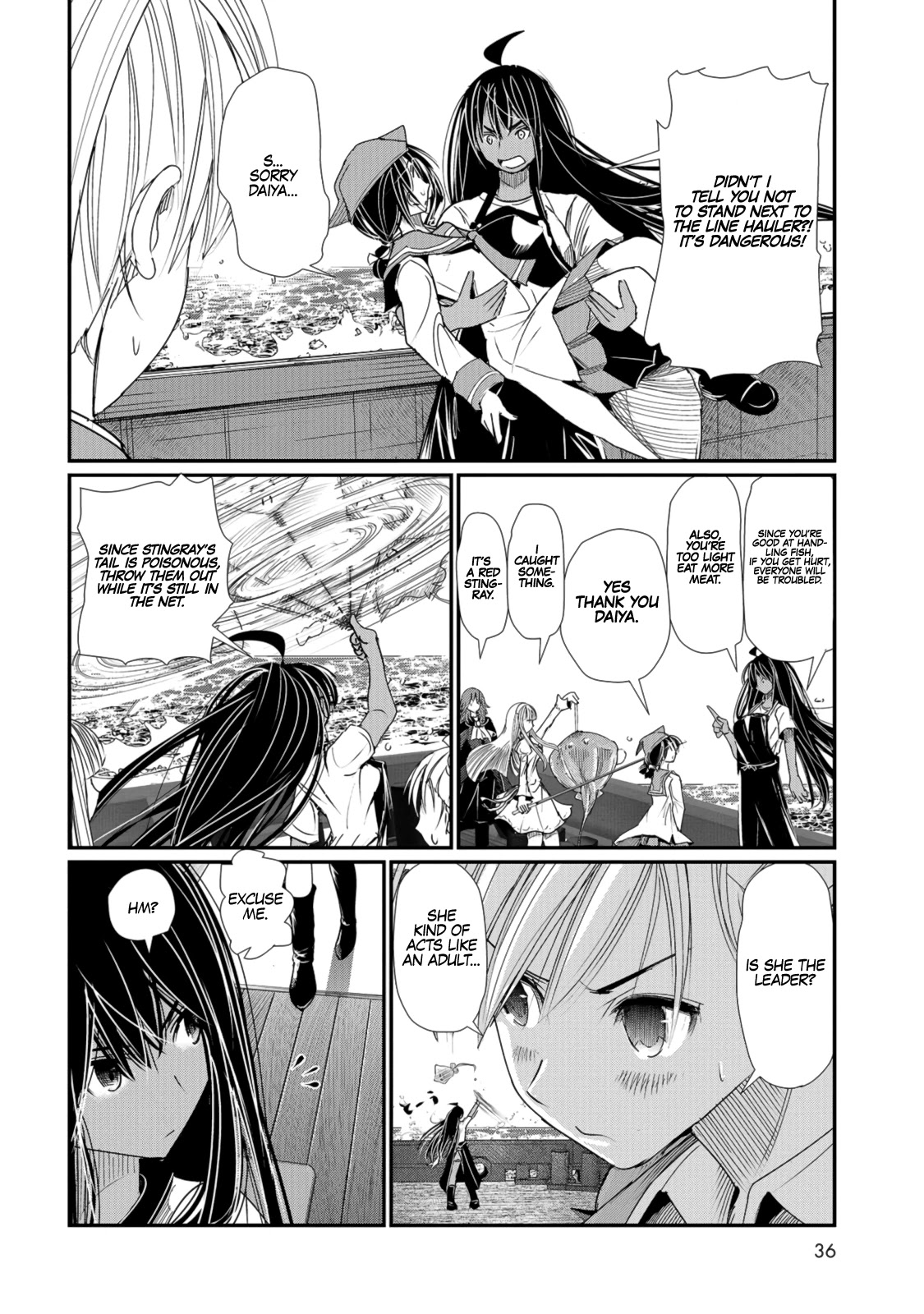 Maguro-Shoujo Chapter 1 page 33 - Chapter 1: The Girl Who Falls