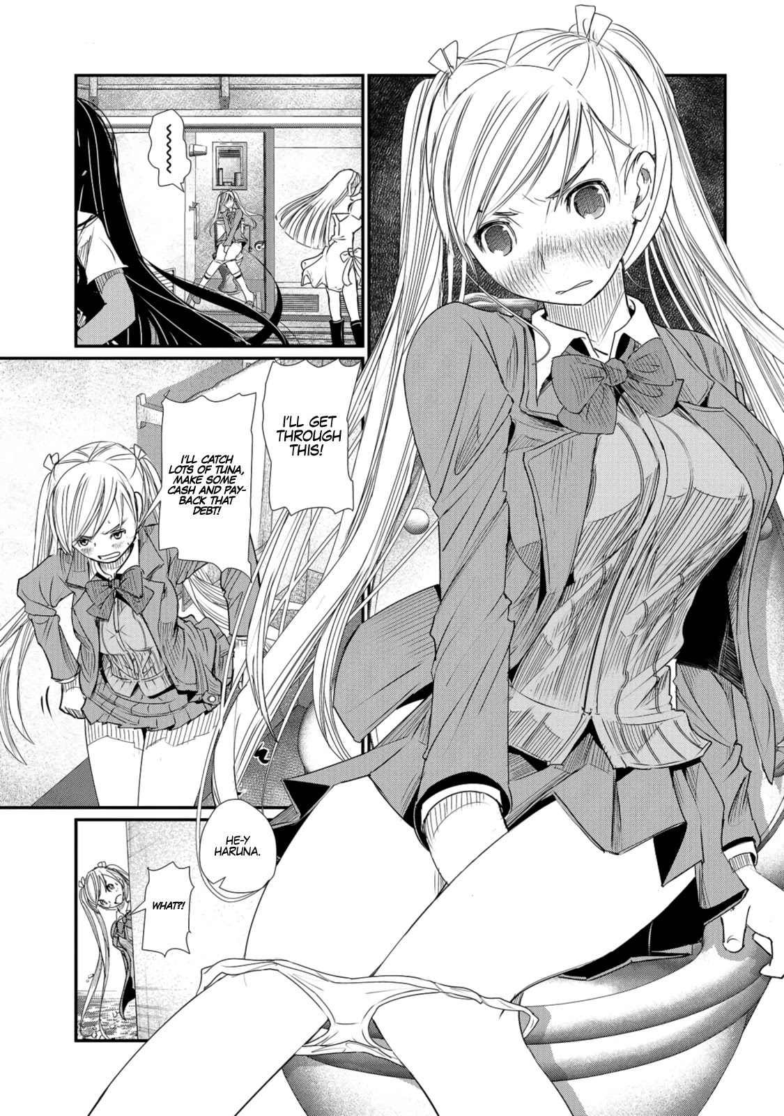 Maguro-Shoujo Chapter 1 page 38 - Chapter 1: The Girl Who Falls