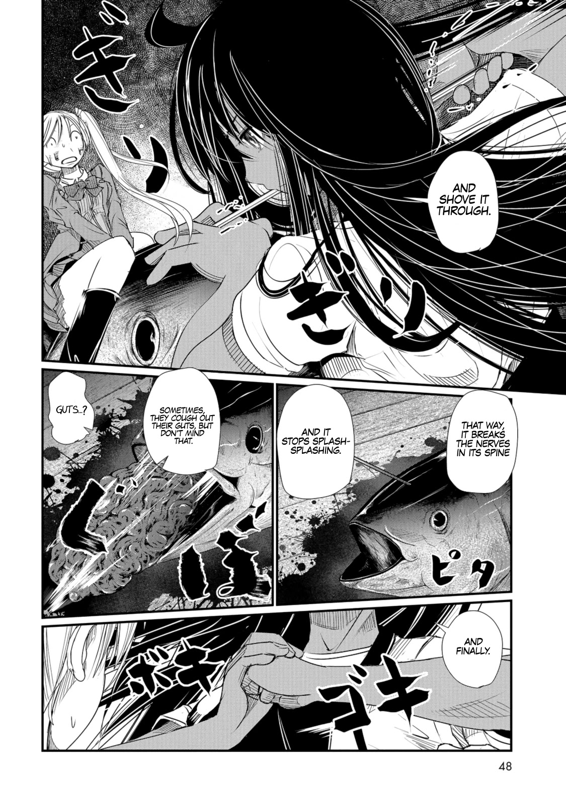 Maguro-Shoujo Chapter 1 page 45 - Chapter 1: The Girl Who Falls