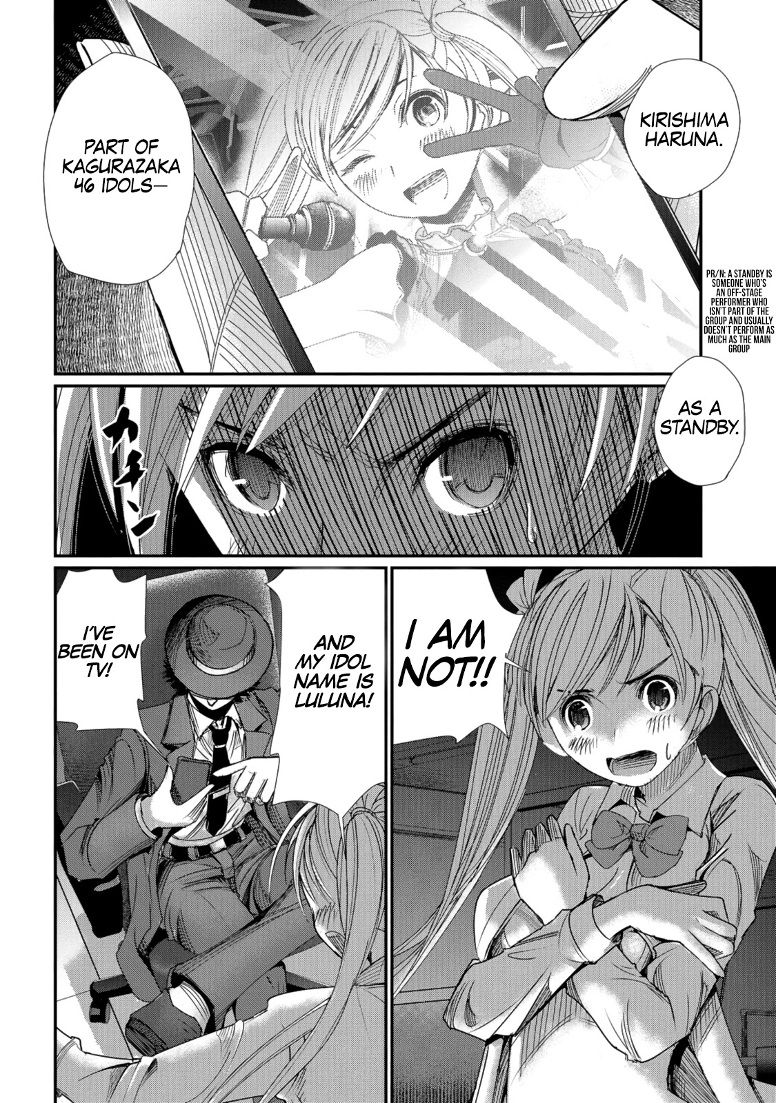Maguro-Shoujo Chapter 1 page 5 - Chapter 1: The Girl Who Falls
