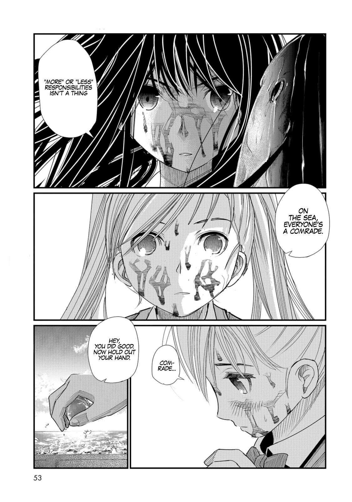 Maguro-Shoujo Chapter 1 page 50 - Chapter 1: The Girl Who Falls
