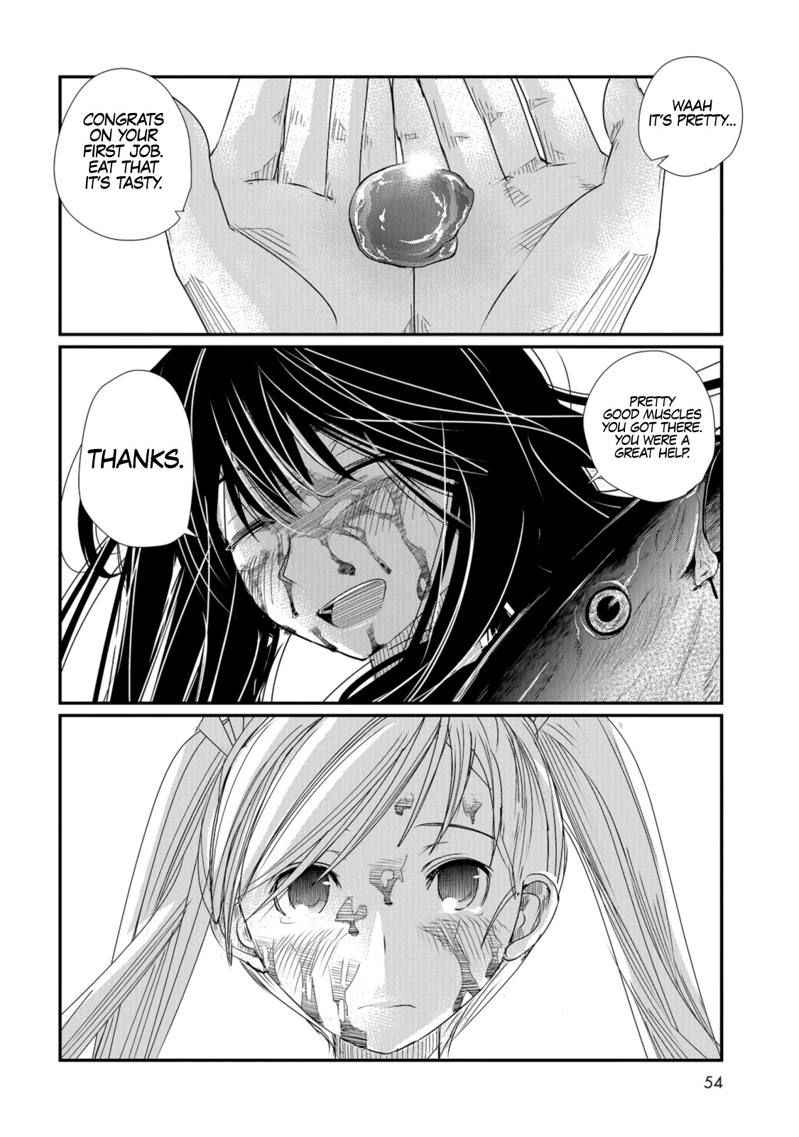 Maguro-Shoujo Chapter 1 page 51 - Chapter 1: The Girl Who Falls