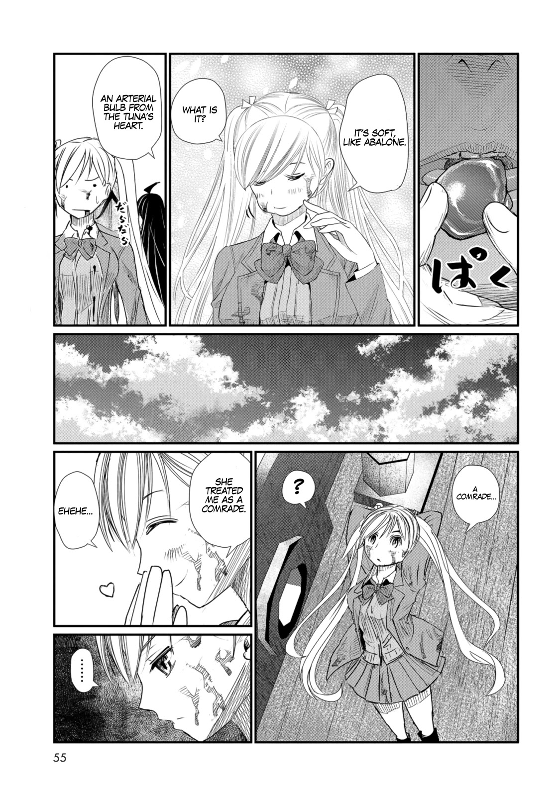 Maguro-Shoujo Chapter 1 page 52 - Chapter 1: The Girl Who Falls