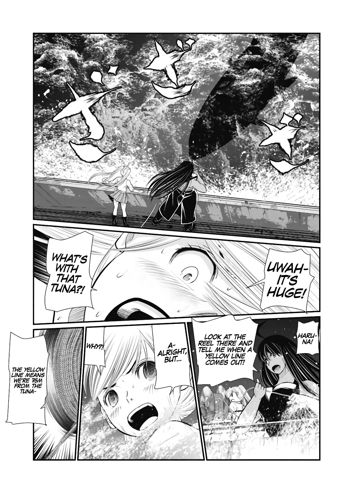 Maguro-Shoujo Chapter 10 page 12 - Chapter 10: The girl who raises up