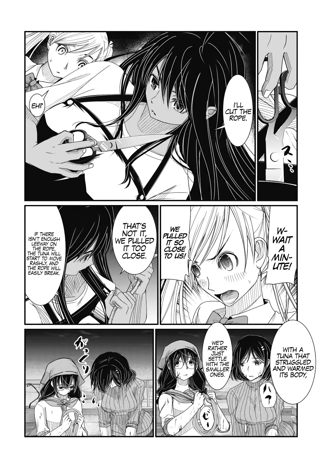 Maguro-Shoujo Chapter 10 page 21 - Chapter 10: The girl who raises up