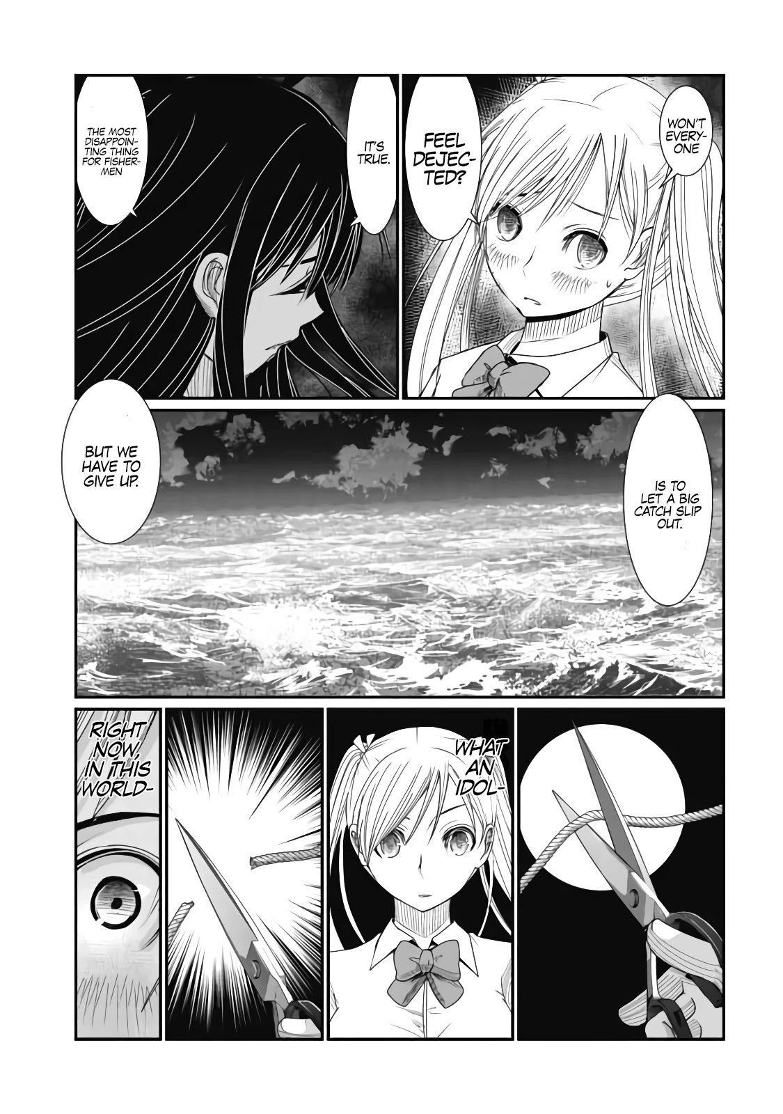 Maguro-Shoujo Chapter 10 page 22 - Chapter 10: The girl who raises up