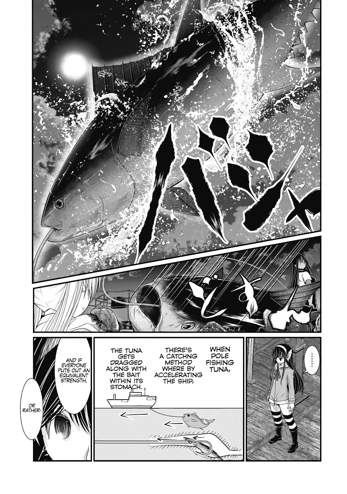 Maguro-Shoujo Chapter 10 page 28 - Chapter 10: The girl who raises up