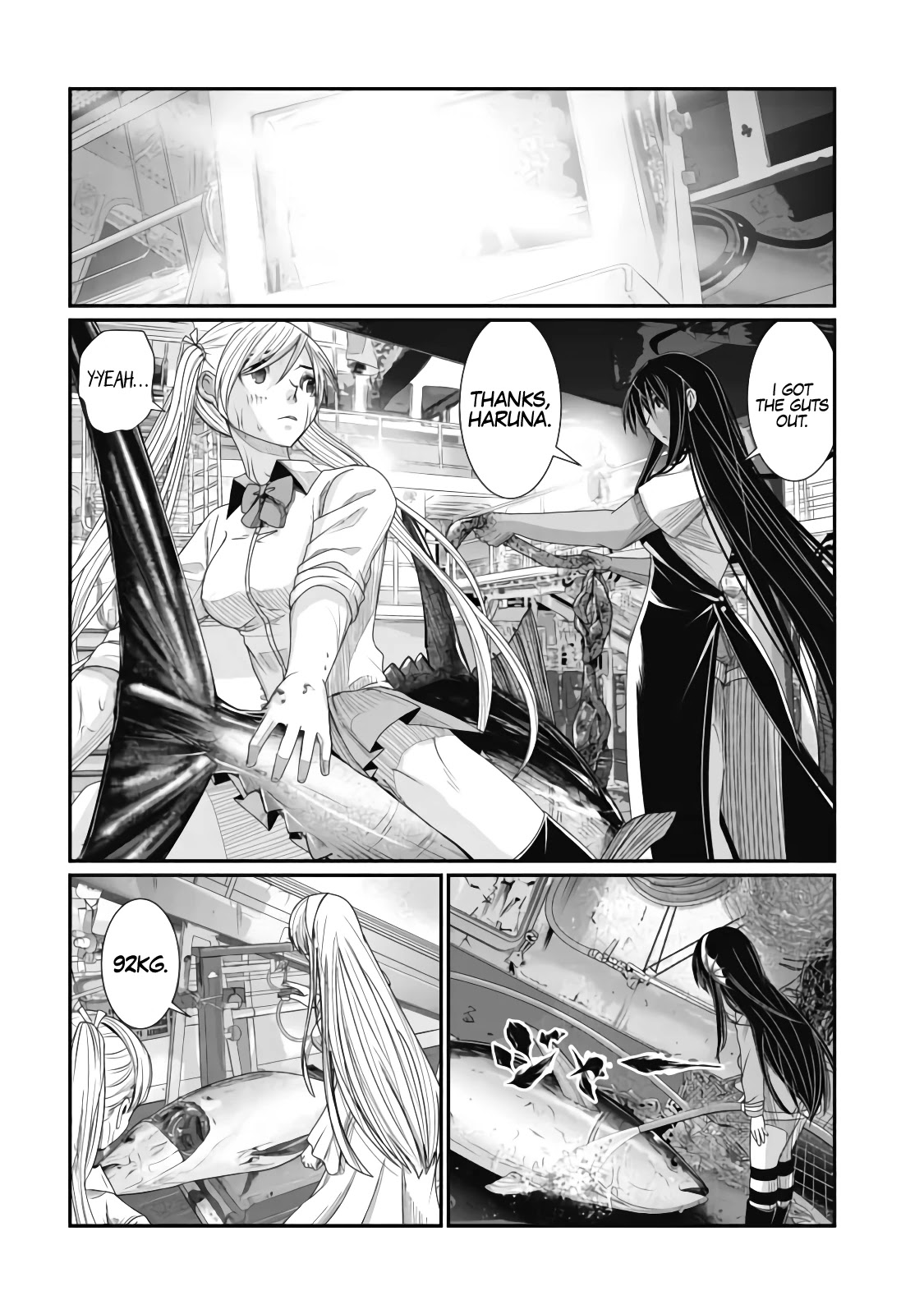 Maguro-Shoujo Chapter 10 page 3 - Chapter 10: The girl who raises up