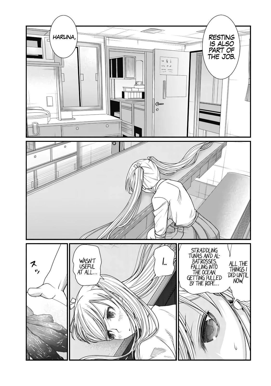 Maguro-Shoujo Chapter 10 page 6 - Chapter 10: The girl who raises up