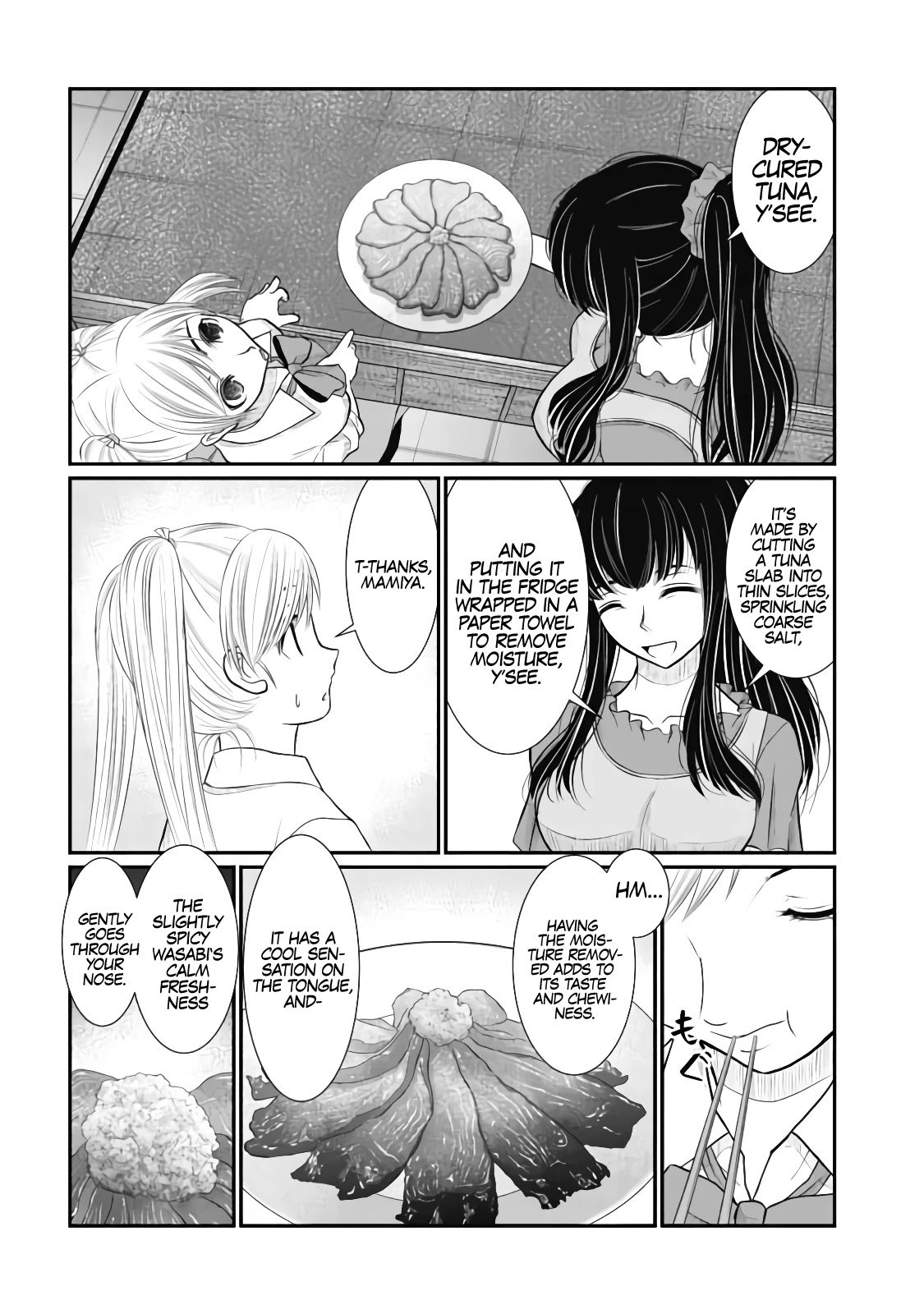 Maguro-Shoujo Chapter 10 page 7 - Chapter 10: The girl who raises up