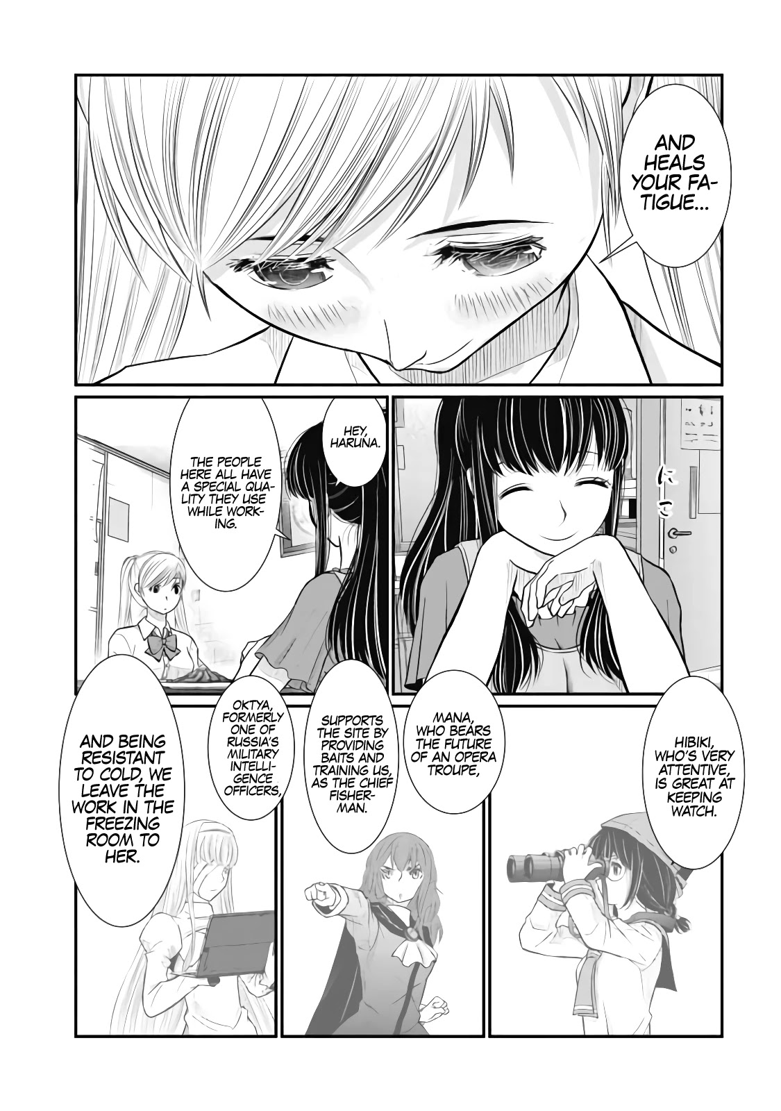 Maguro-Shoujo Chapter 10 page 8 - Chapter 10: The girl who raises up