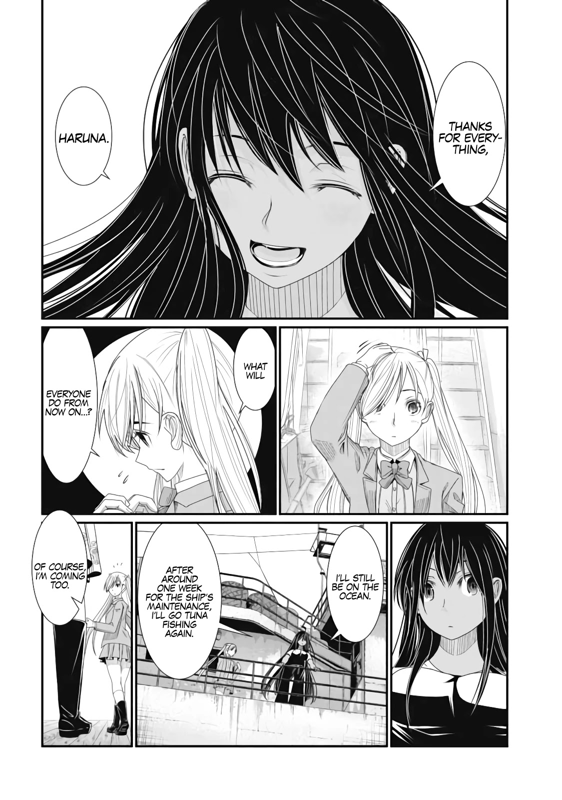 Maguro-Shoujo Chapter 11 page 13 - Chapter 11: The girl who goes back