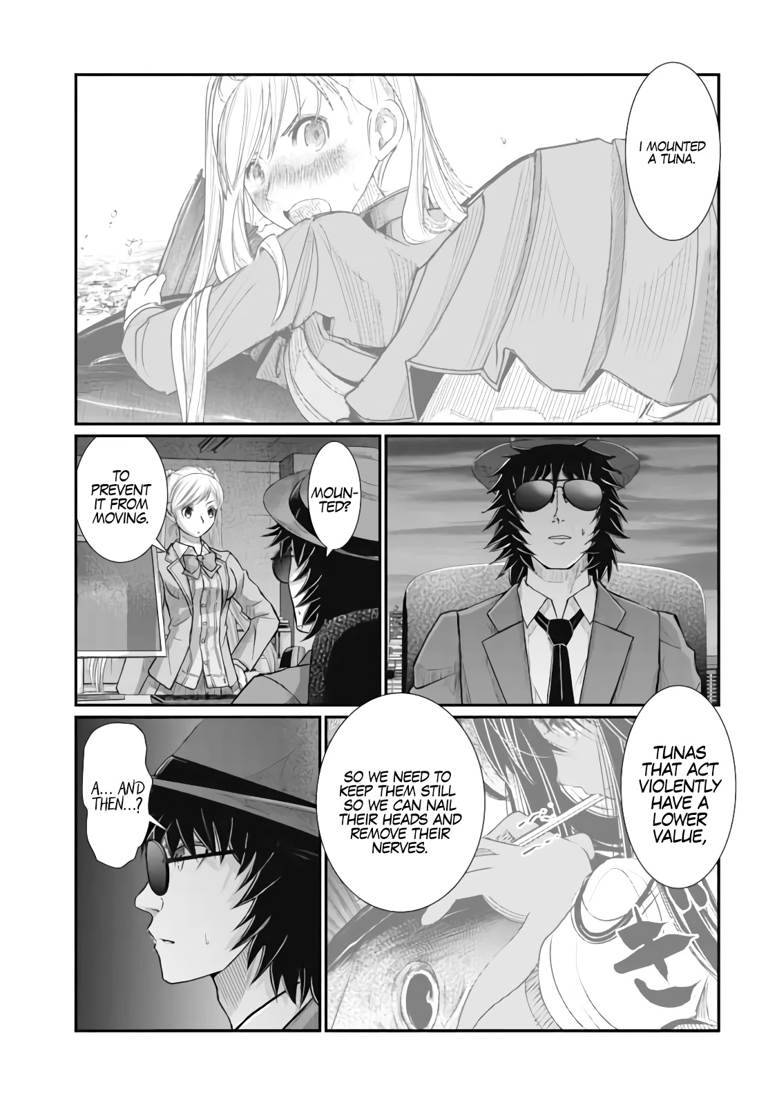 Maguro-Shoujo Chapter 11 page 18 - Chapter 11: The girl who goes back