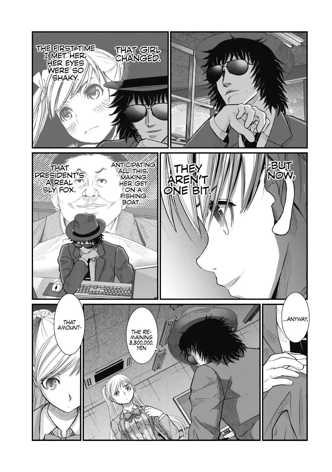 Maguro-Shoujo Chapter 11 page 22 - Chapter 11: The girl who goes back