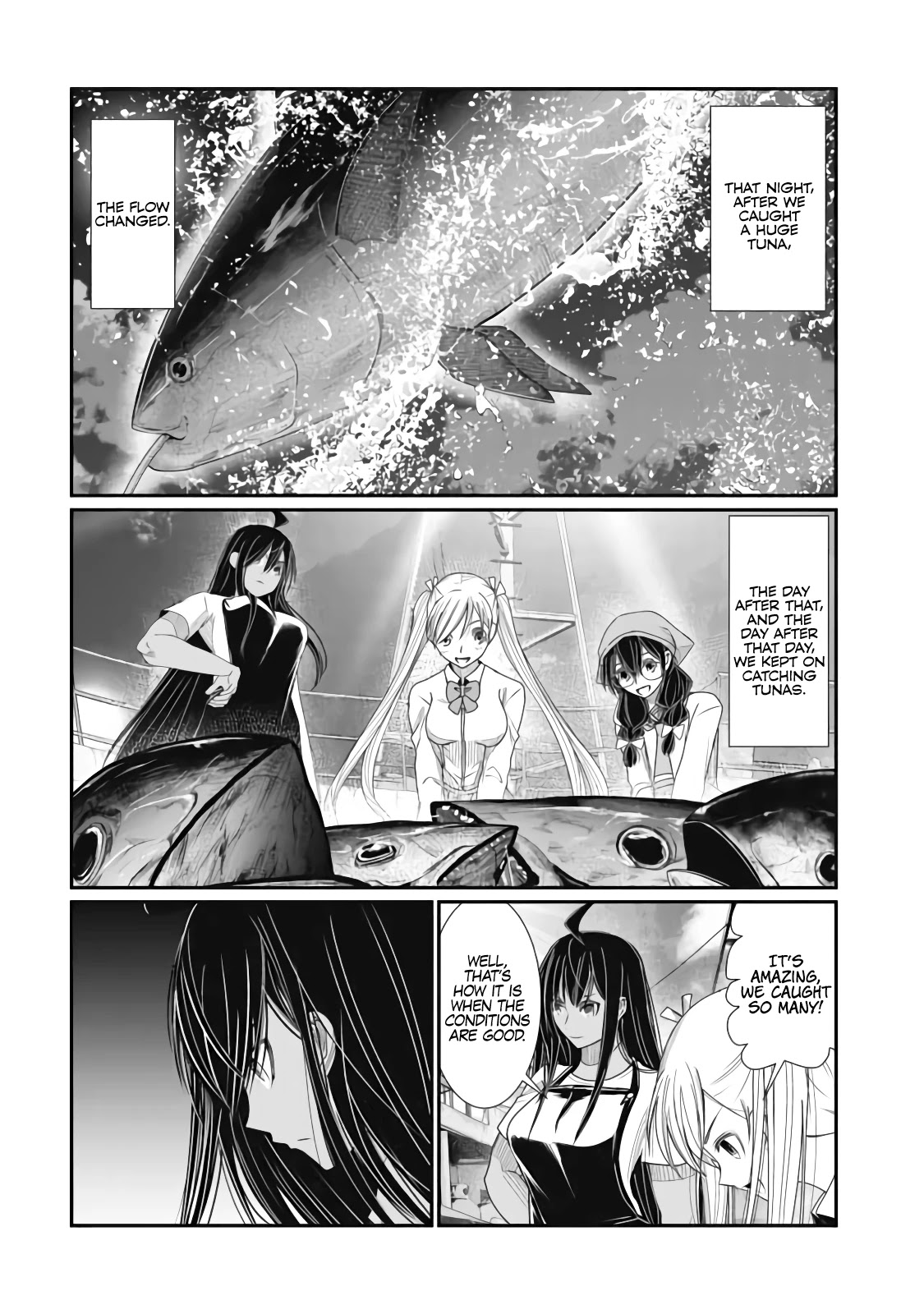 Maguro-Shoujo Chapter 11 page 3 - Chapter 11: The girl who goes back