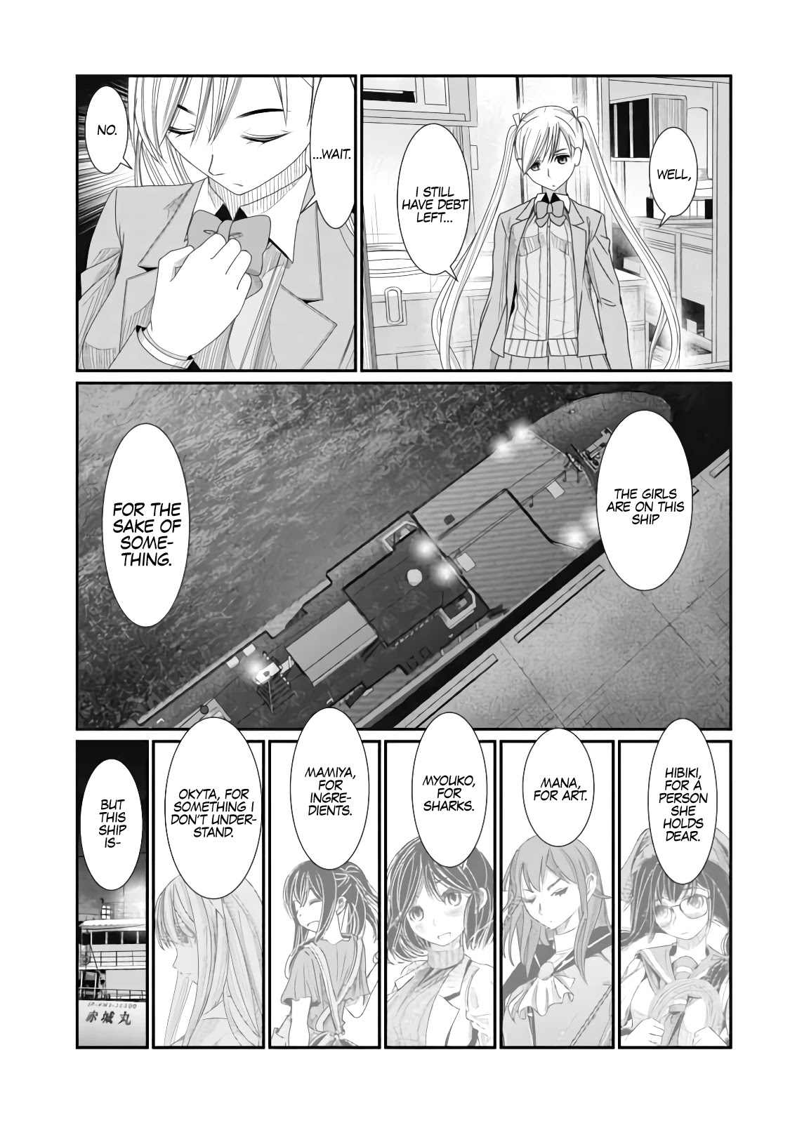 Maguro-Shoujo Chapter 11 page 30 - Chapter 11: The girl who goes back
