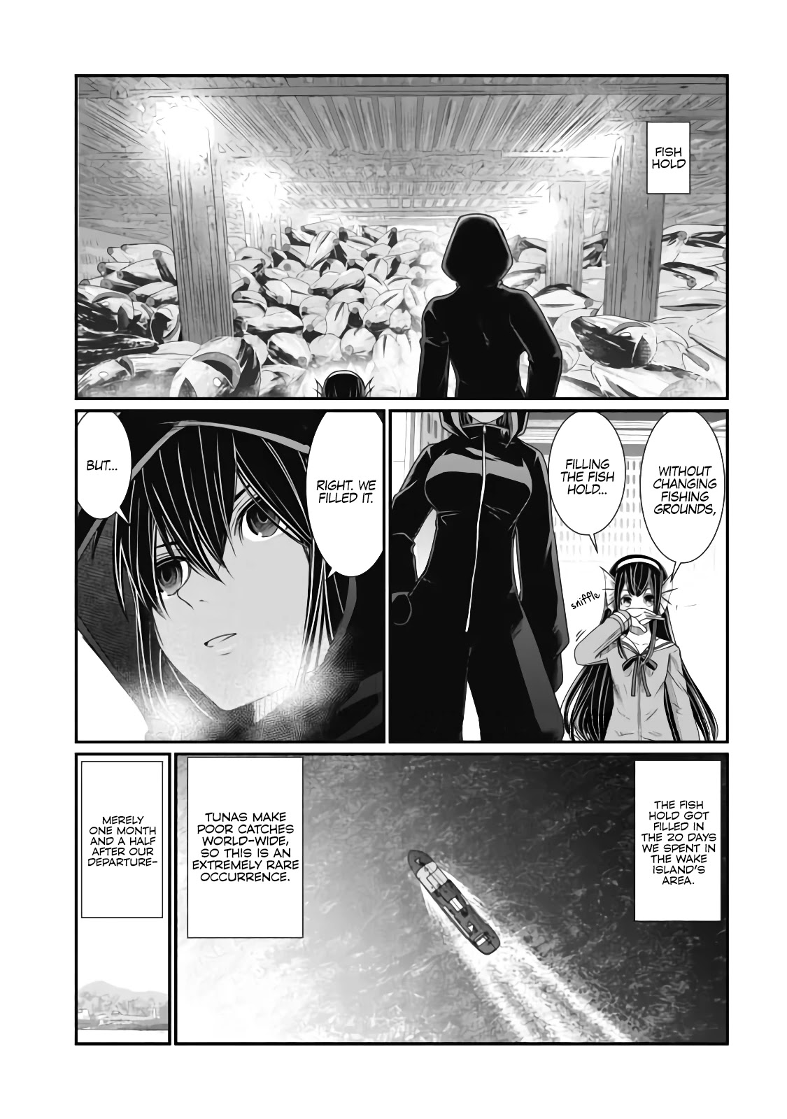 Maguro-Shoujo Chapter 11 page 4 - Chapter 11: The girl who goes back