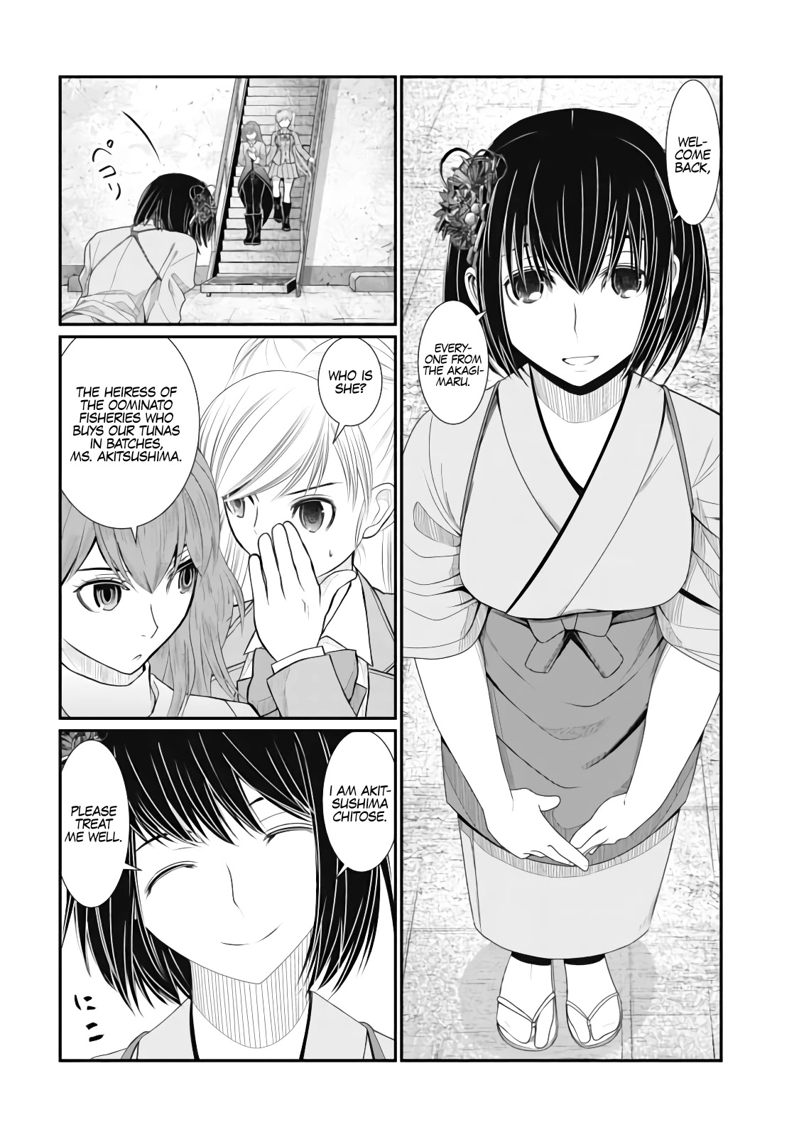 Maguro-Shoujo Chapter 11 page 7 - Chapter 11: The girl who goes back