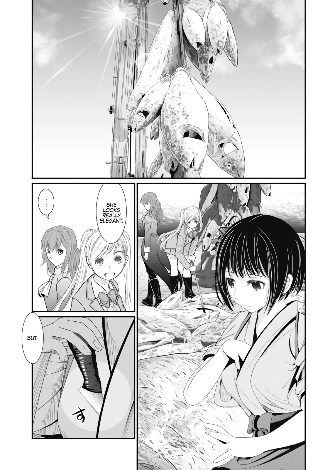 Maguro-Shoujo Chapter 11 page 8 - Chapter 11: The girl who goes back