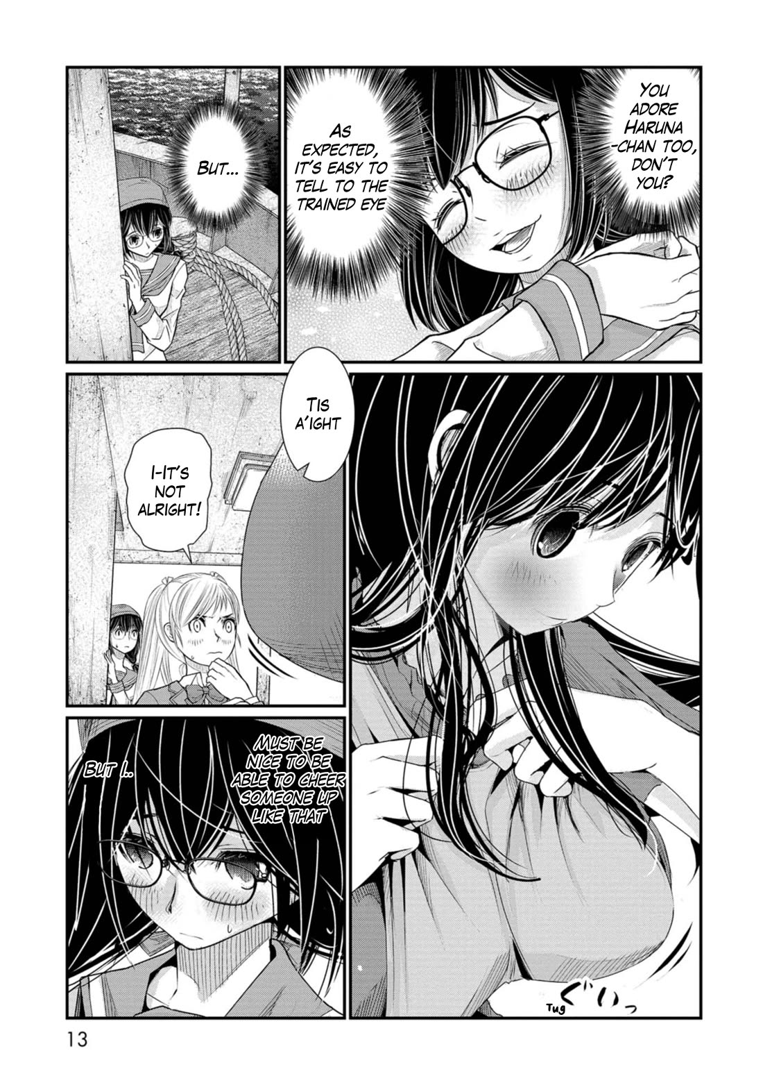 Maguro-Shoujo Chapter 12 page 14 - Chapter 12: The Girl Who Moves Forward