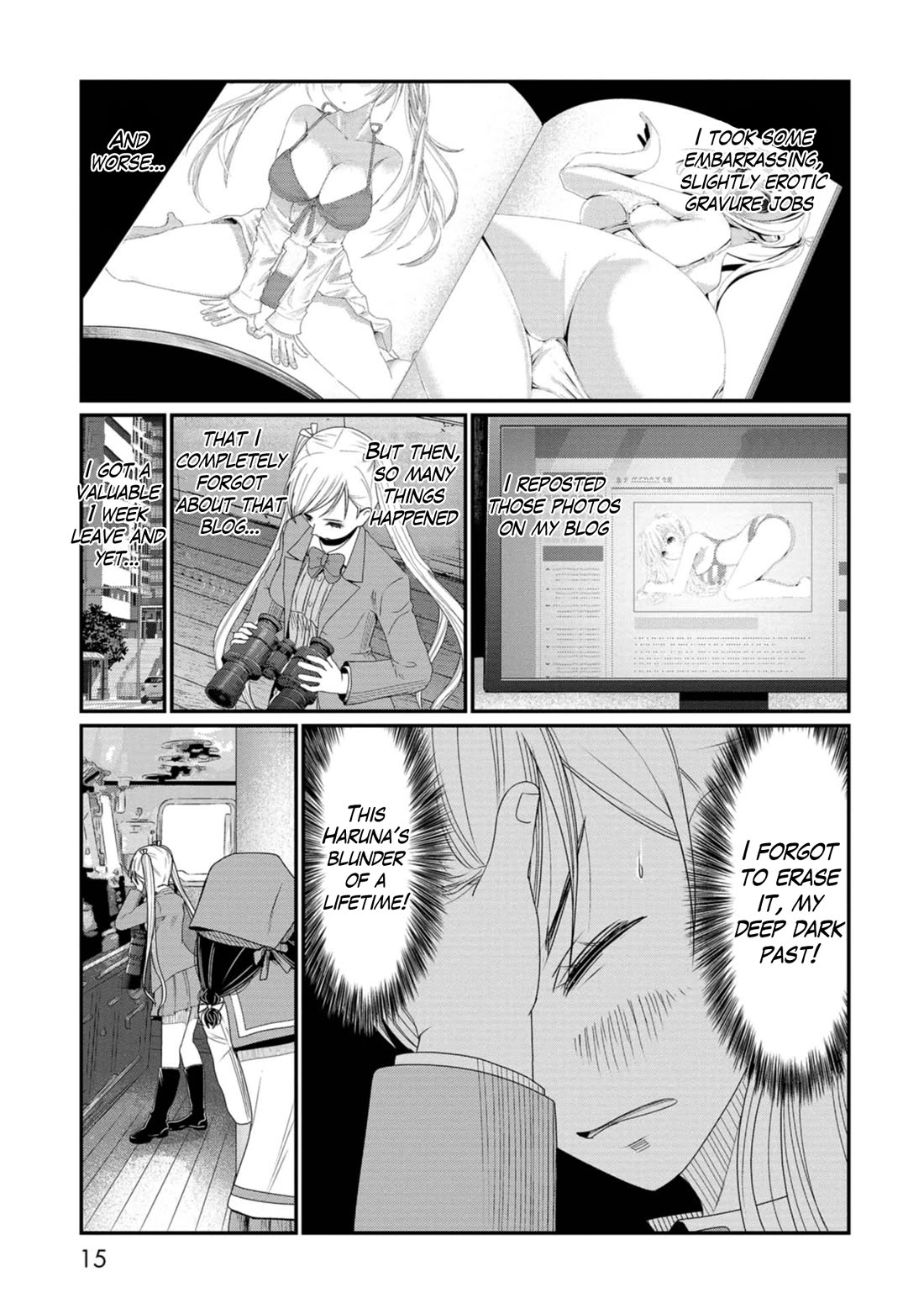 Maguro-Shoujo Chapter 12 page 16 - Chapter 12: The Girl Who Moves Forward