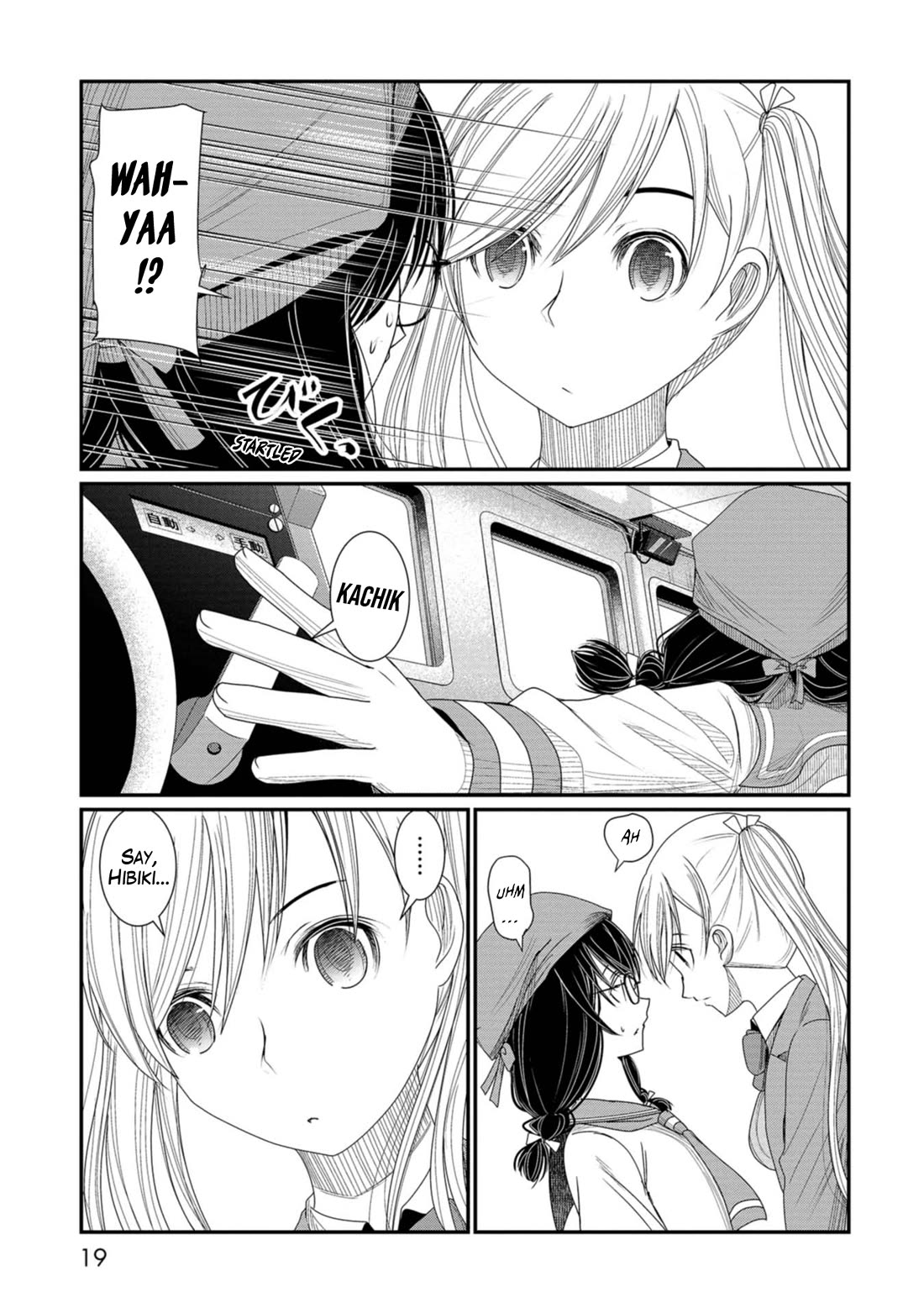 Maguro-Shoujo Chapter 12 page 20 - Chapter 12: The Girl Who Moves Forward