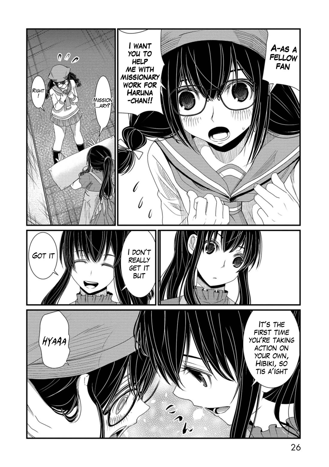 Maguro-Shoujo Chapter 12 page 27 - Chapter 12: The Girl Who Moves Forward