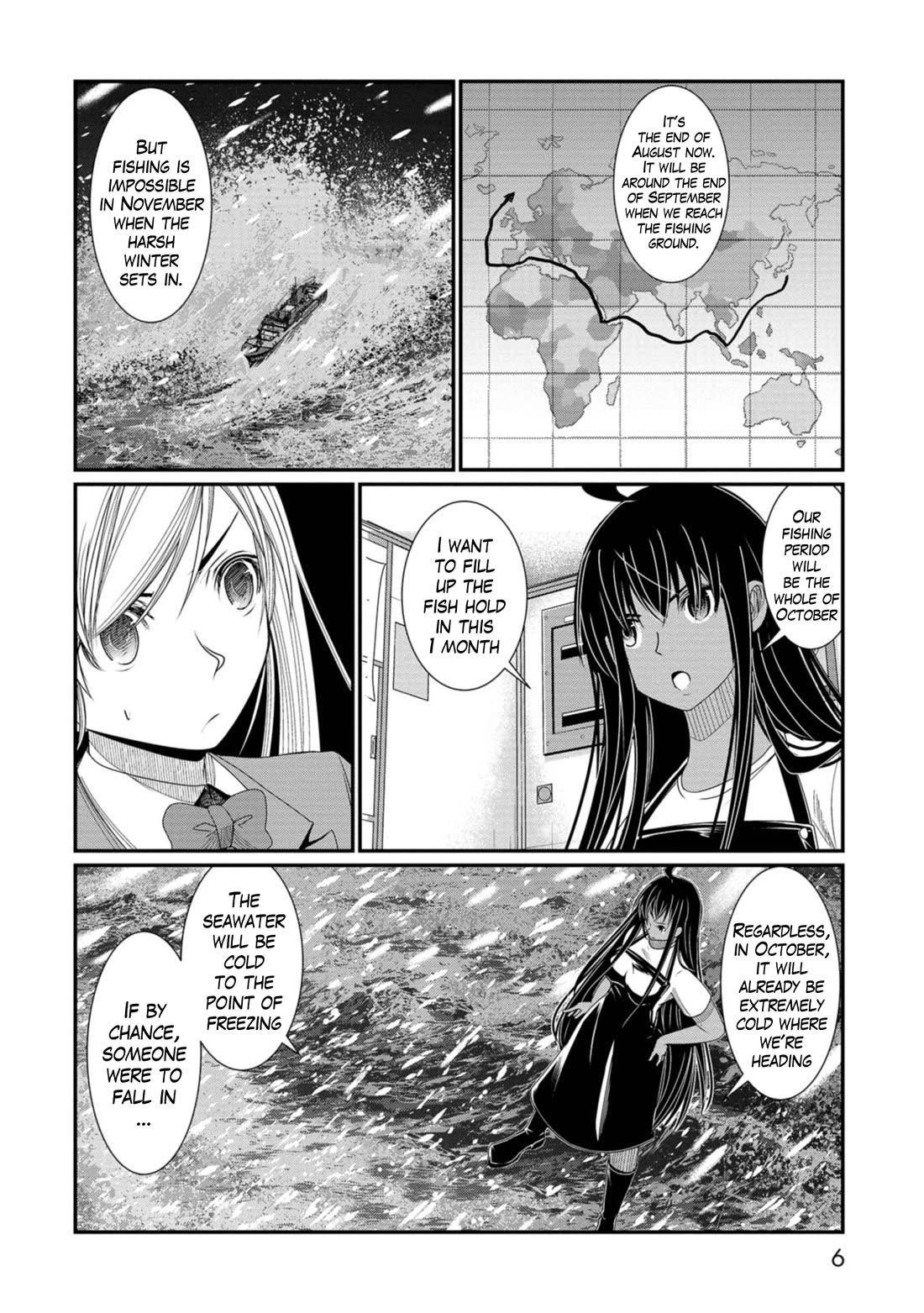 Maguro-Shoujo Chapter 12 page 7 - Chapter 12: The Girl Who Moves Forward