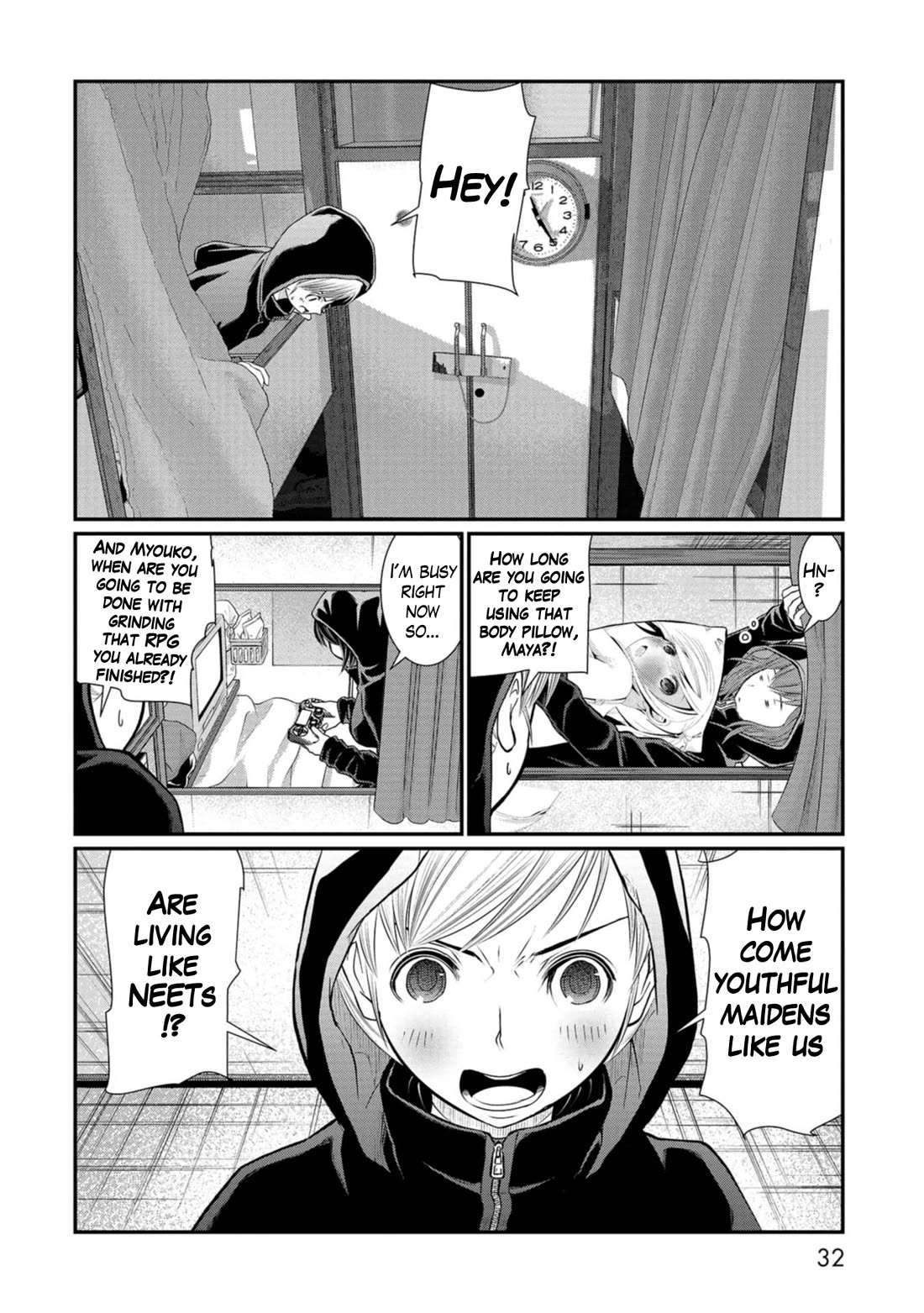 Maguro-Shoujo Chapter 13 page 4 - Chapter 13: The girl who's idled