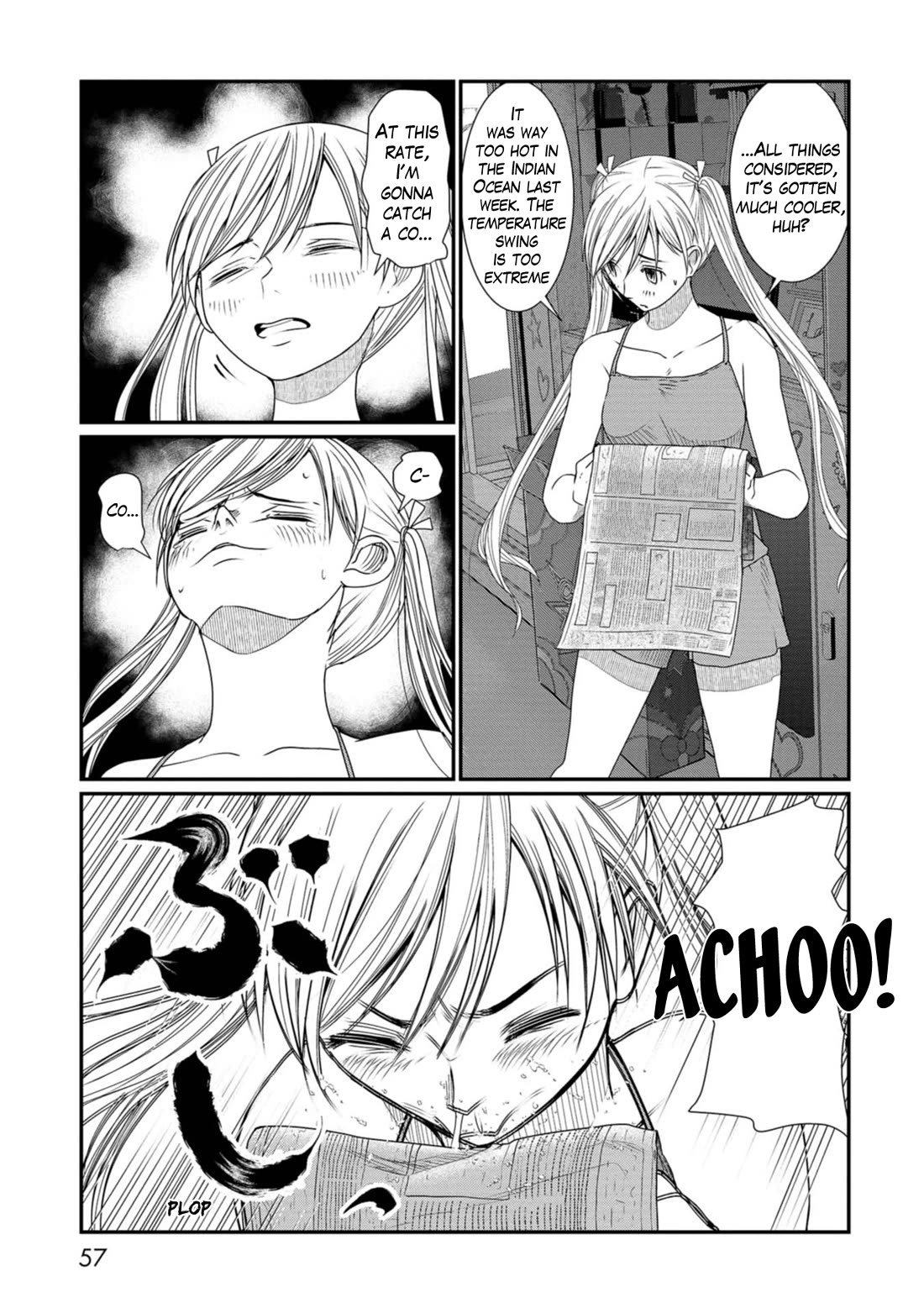 Maguro-Shoujo Chapter 14 page 5 - Chapter 14: The Girl Who's Surprised