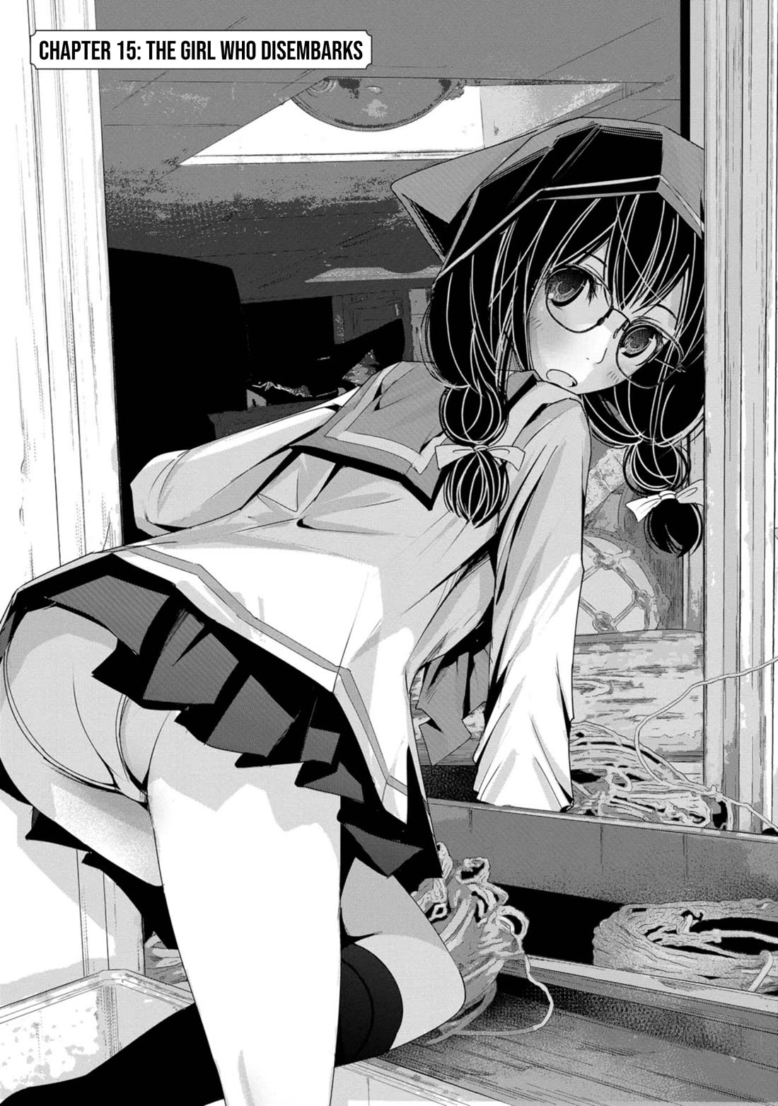 Maguro-Shoujo Chapter 15 page 1 - Chapter 15: The Girl Who Disembarks