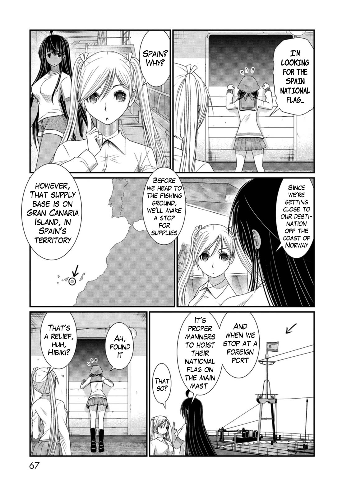 Maguro-Shoujo Chapter 15 page 3 - Chapter 15: The Girl Who Disembarks