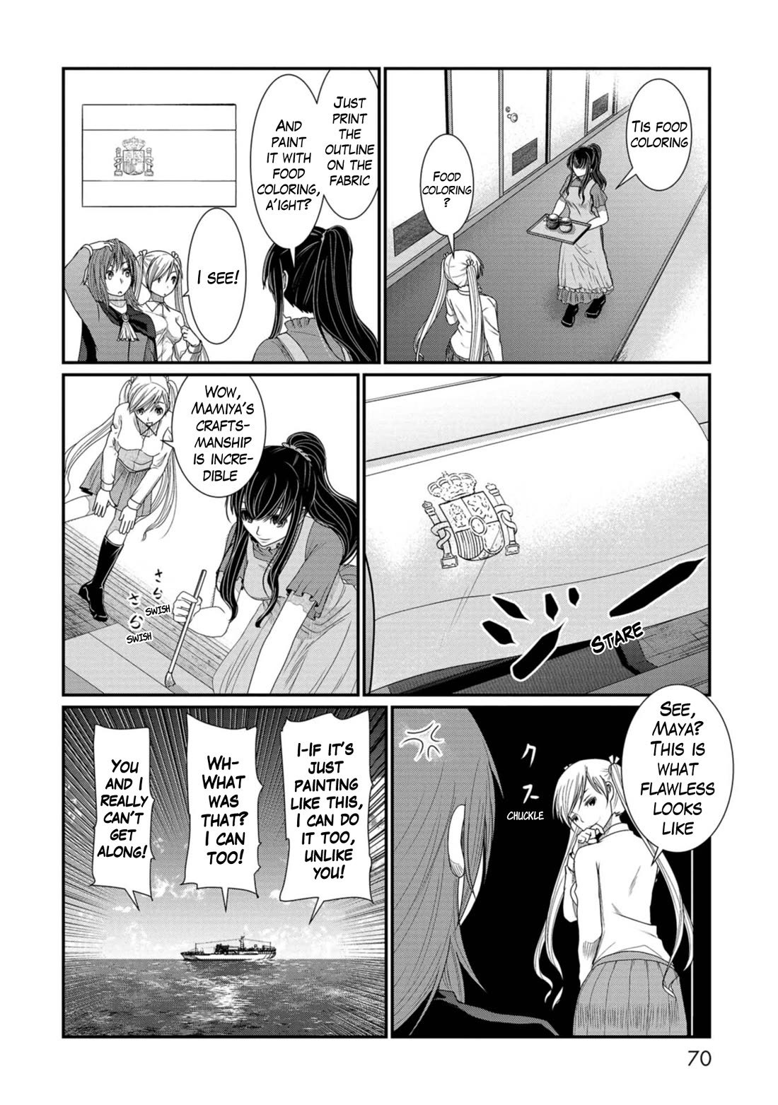 Maguro-Shoujo Chapter 15 page 6 - Chapter 15: The Girl Who Disembarks