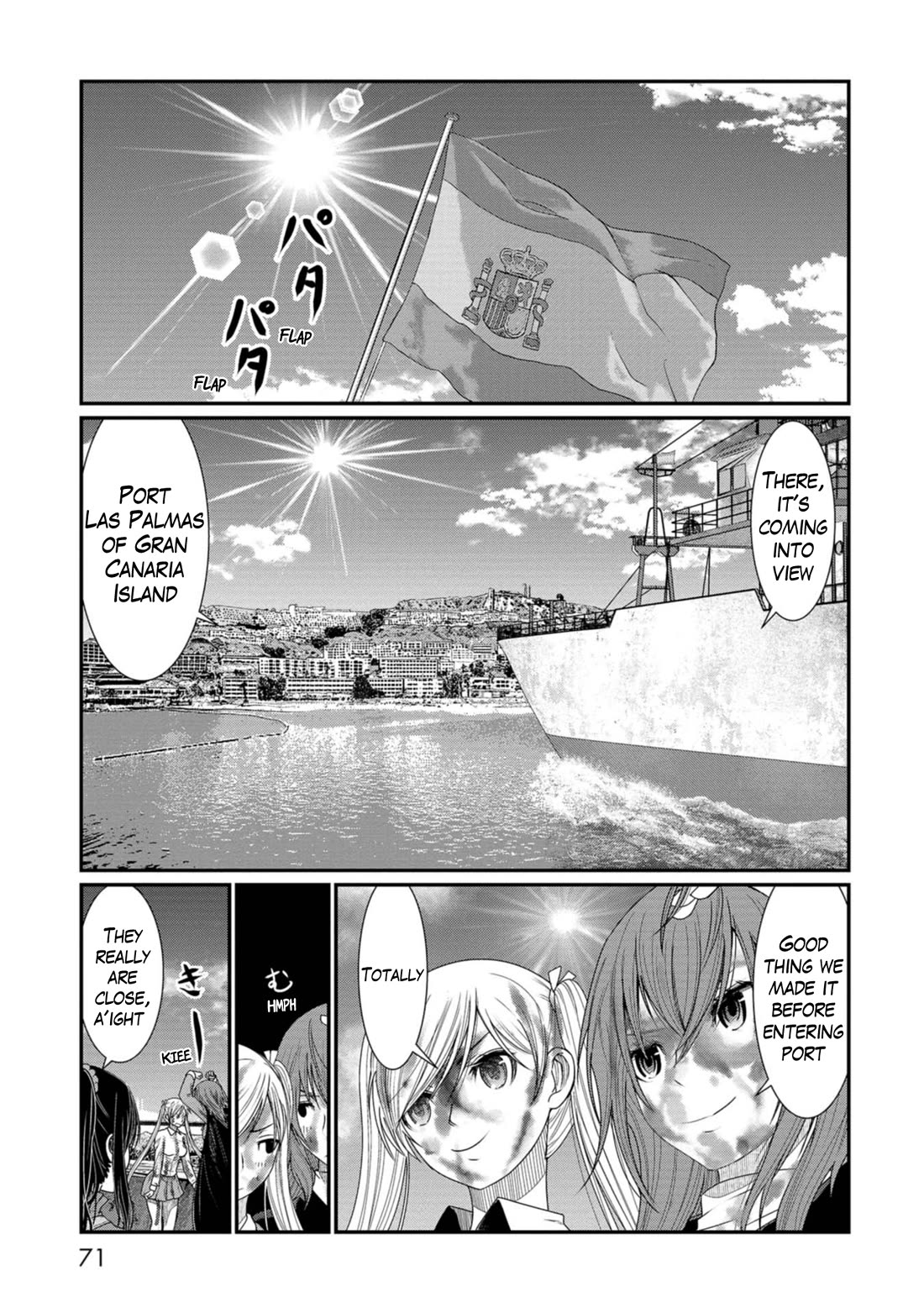 Maguro-Shoujo Chapter 15 page 7 - Chapter 15: The Girl Who Disembarks