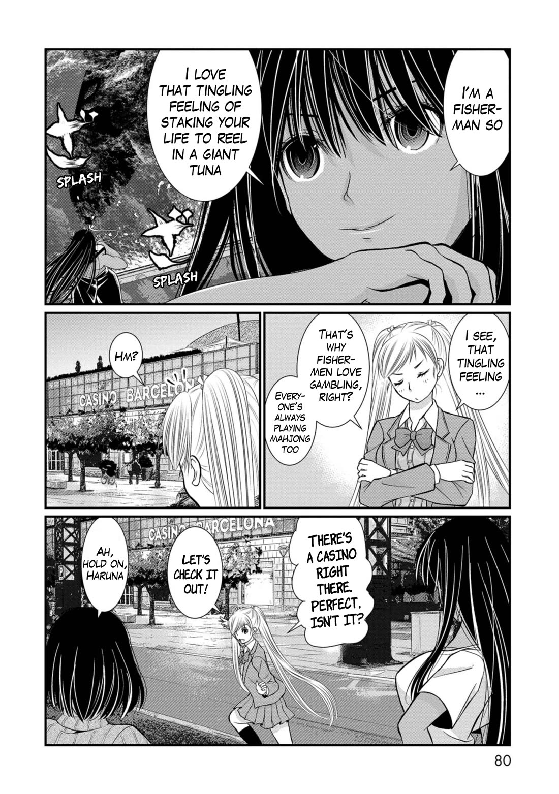 Maguro-Shoujo Chapter 16 page 4 - Chapter 16: The Girl Who Gambles
