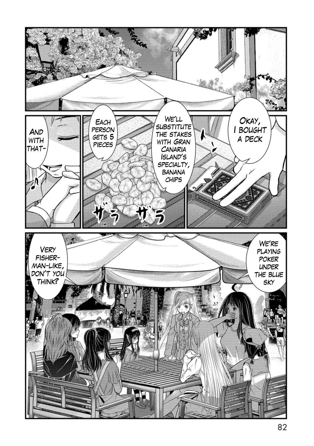 Maguro-Shoujo Chapter 16 page 6 - Chapter 16: The Girl Who Gambles