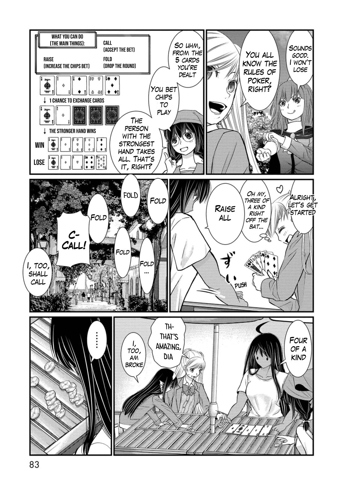 Maguro-Shoujo Chapter 16 page 7 - Chapter 16: The Girl Who Gambles