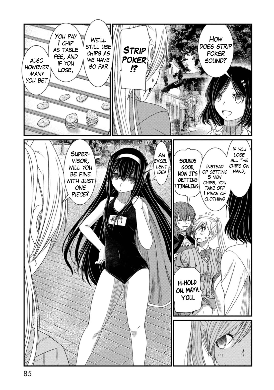 Maguro-Shoujo Chapter 16 page 9 - Chapter 16: The Girl Who Gambles