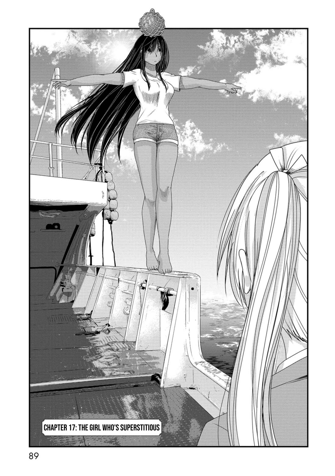Maguro-Shoujo Chapter 17 page 1 - Chapter 17: The Girl Who's Superstitious