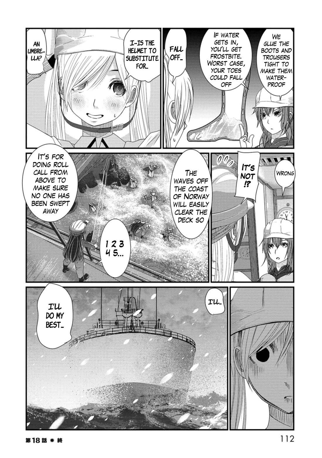 Maguro-Shoujo Chapter 18 page 12 - Chapter 18: The Girl Who Prepares