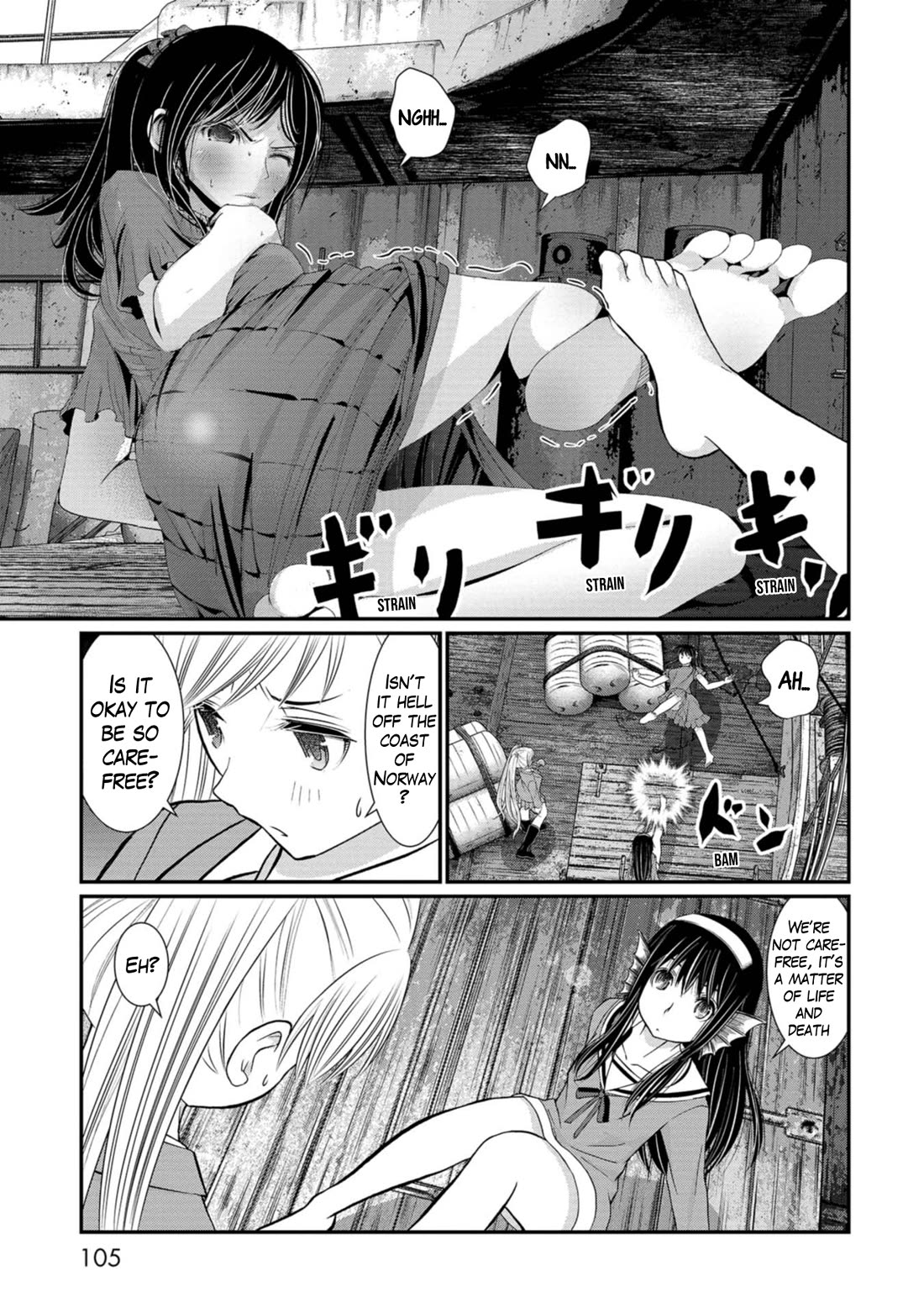 Maguro-Shoujo Chapter 18 page 5 - Chapter 18: The Girl Who Prepares