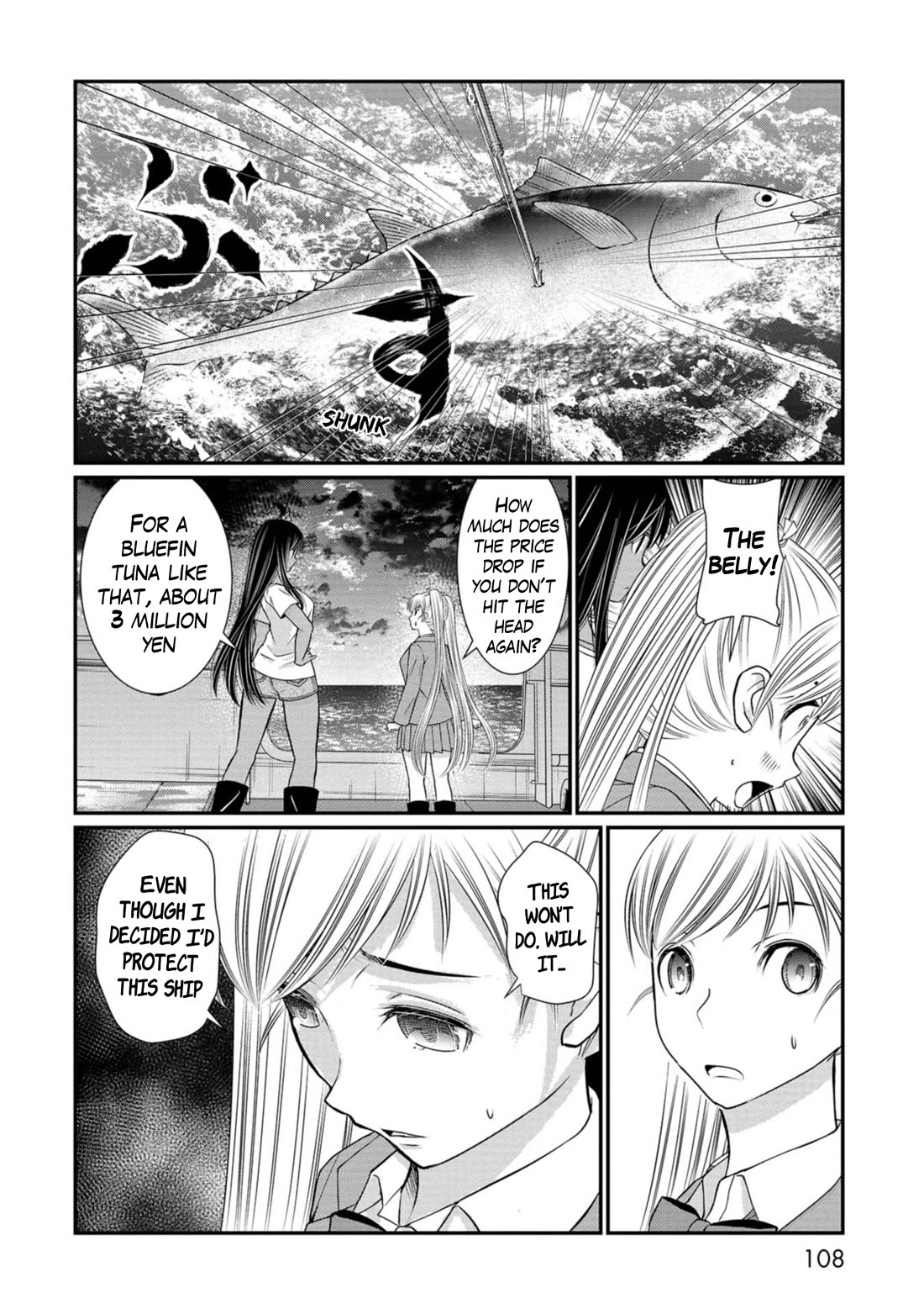Maguro-Shoujo Chapter 18 page 8 - Chapter 18: The Girl Who Prepares