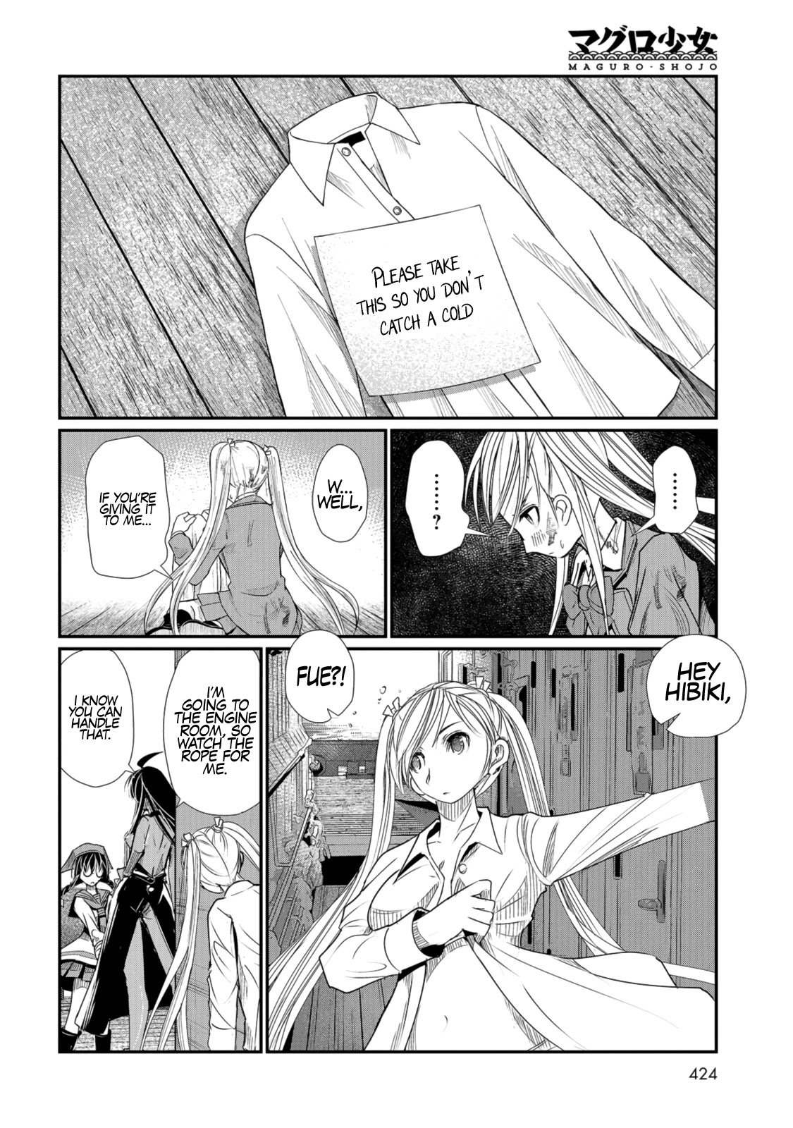Maguro-Shoujo Chapter 2 page 7 - Chapter 2: The Girl Who Adores