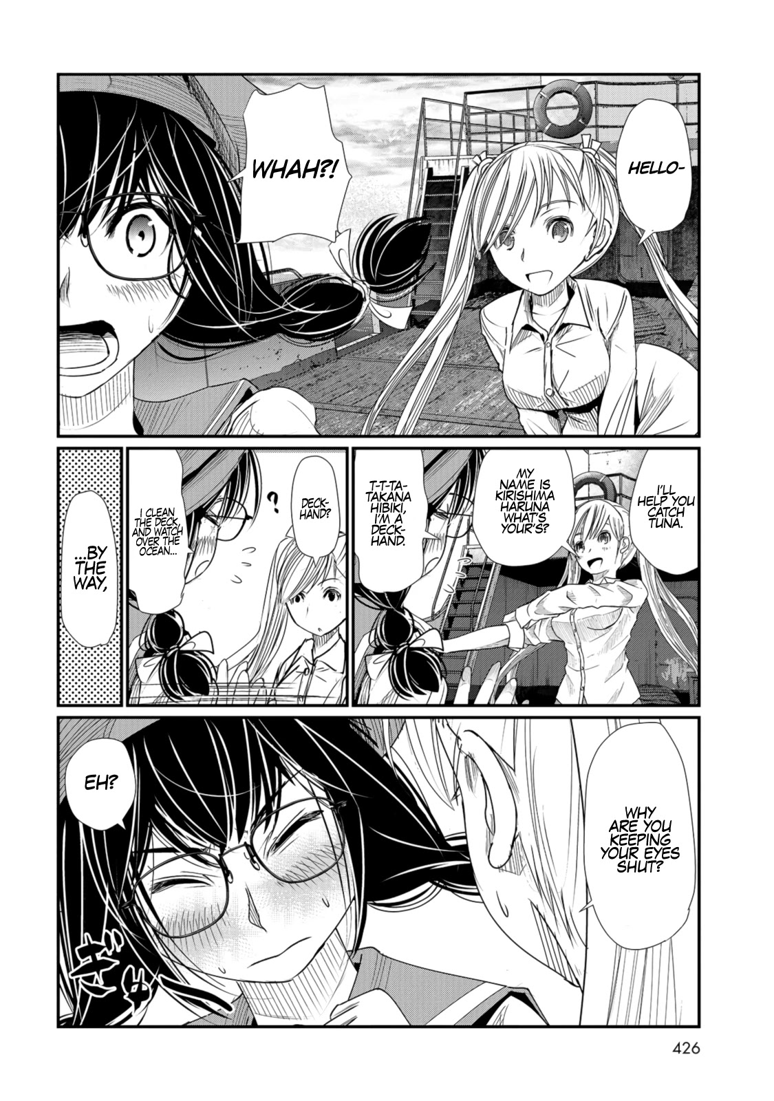 Maguro-Shoujo Chapter 2 page 9 - Chapter 2: The Girl Who Adores