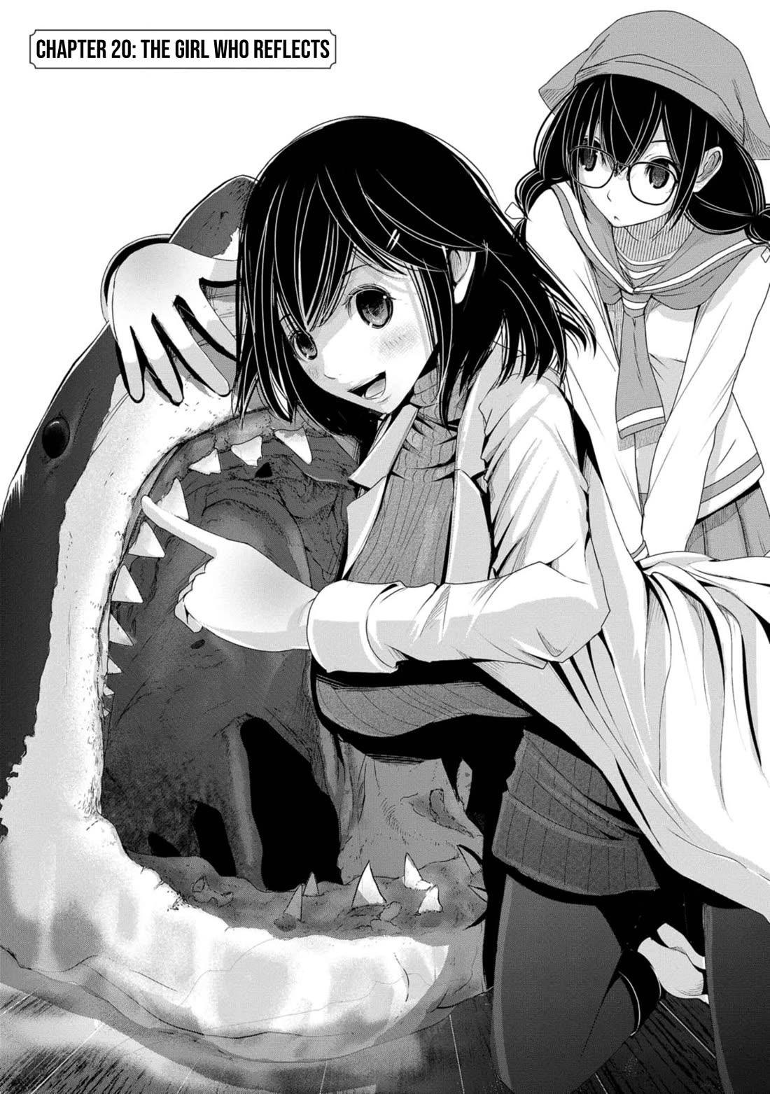 Maguro-Shoujo Chapter 20 page 1 - Chapter 20: The Girl Who Reflects