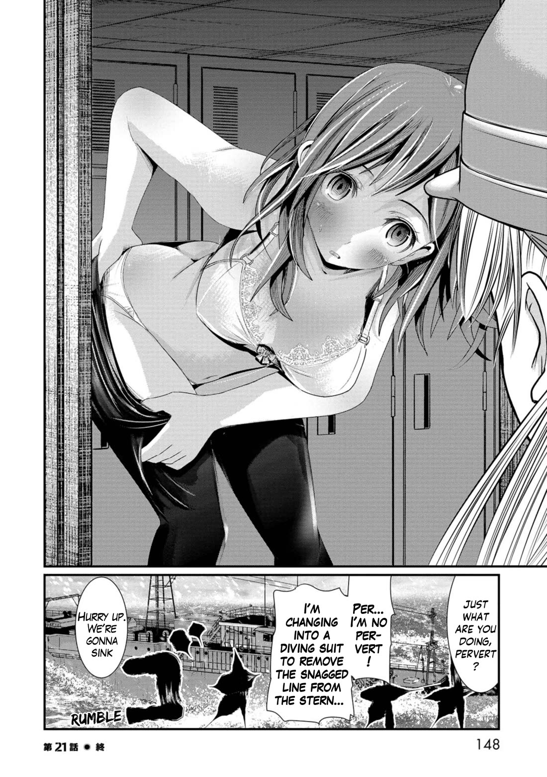 Maguro-Shoujo Chapter 21 page 12 - Chapter 21: The Girl Who's Toyed With