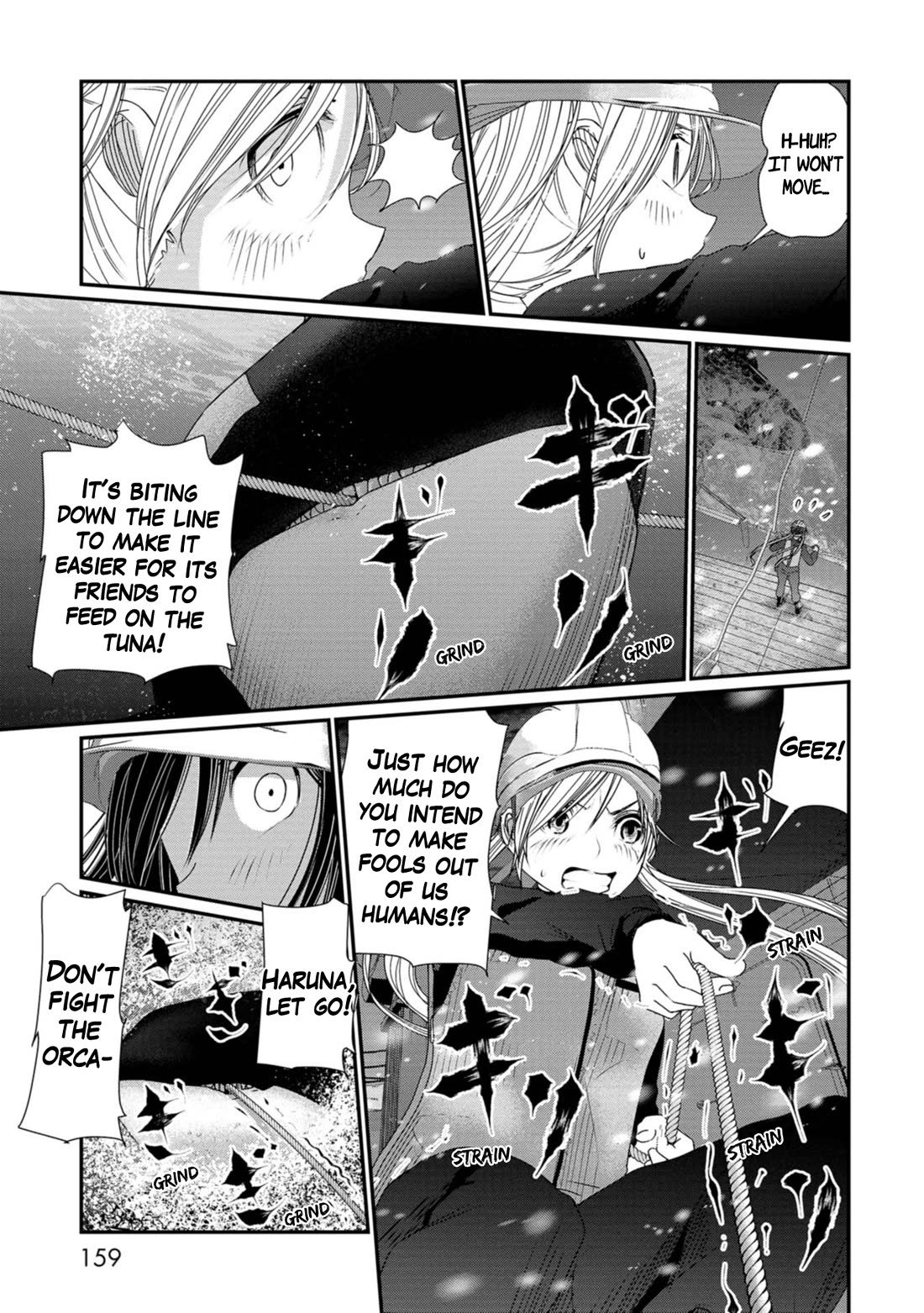 Maguro-Shoujo Chapter 22 page 11 - Chapter 22: The Girl Who Fights Back