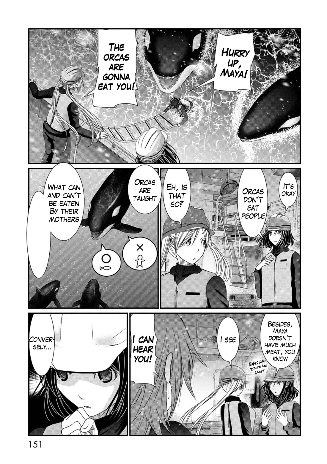 Maguro-Shoujo Chapter 22 page 3 - Chapter 22: The Girl Who Fights Back