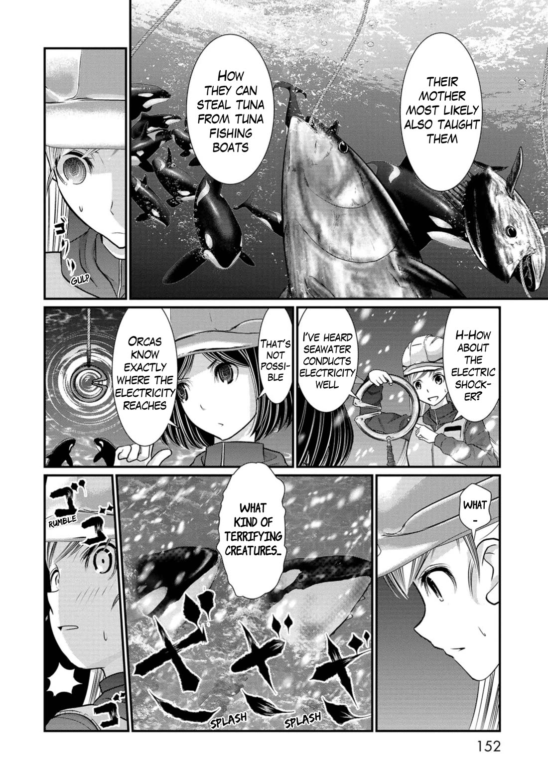Maguro-Shoujo Chapter 22 page 4 - Chapter 22: The Girl Who Fights Back