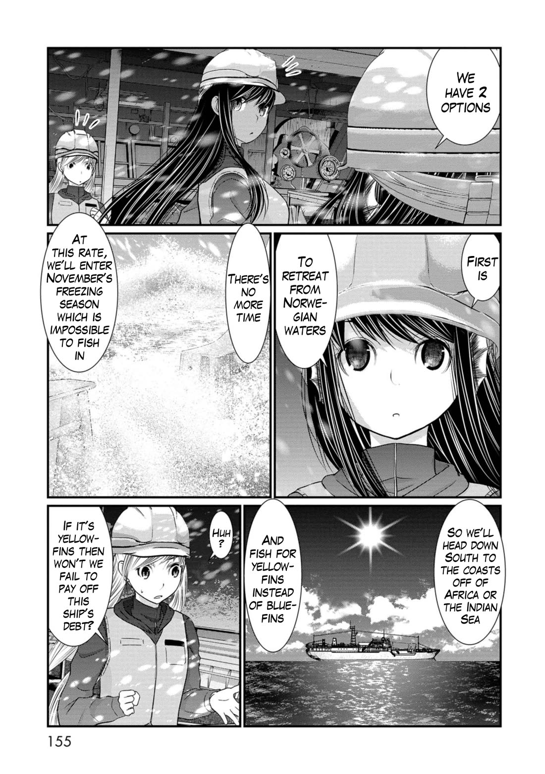 Maguro-Shoujo Chapter 22 page 7 - Chapter 22: The Girl Who Fights Back